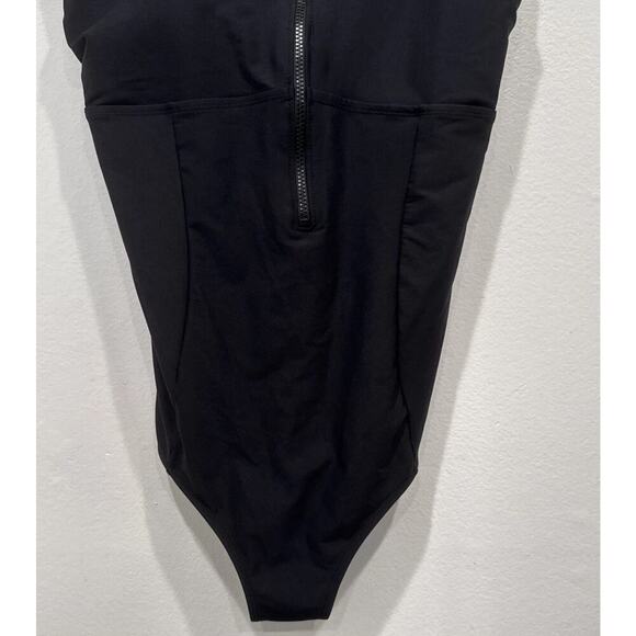 Torrid Zip Front Corset Shape One Piece Bathing Suit Women’s Size 2 Wireless - Picture 3 of 10